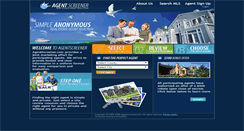 Desktop Screenshot of agentscreener.com